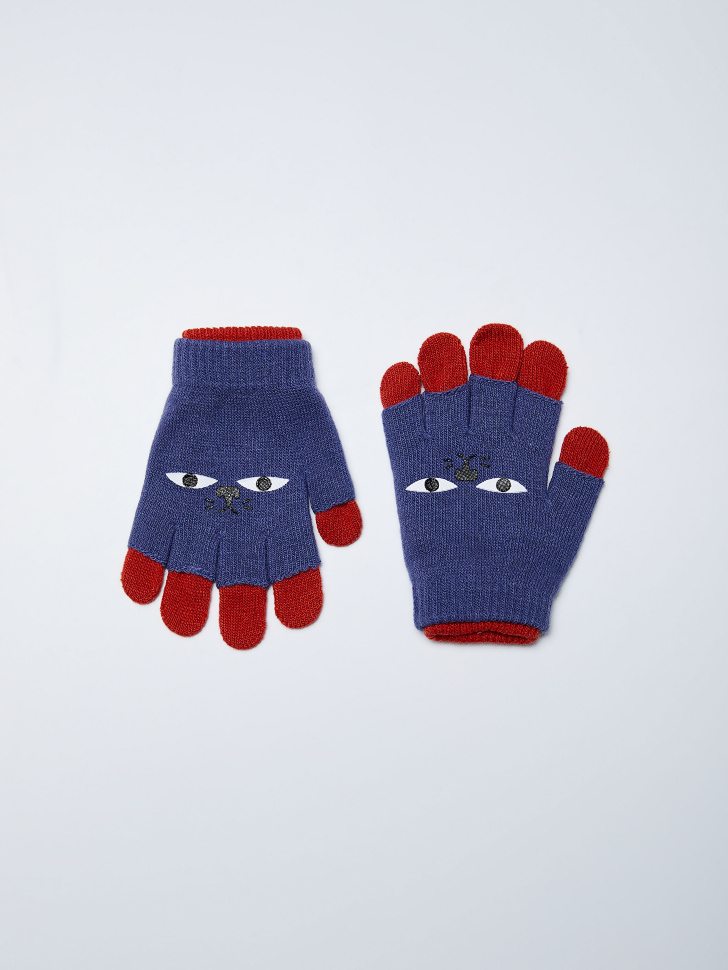 Набор перчаток для мальчиков (принт, 5 - 8 YEARS)
