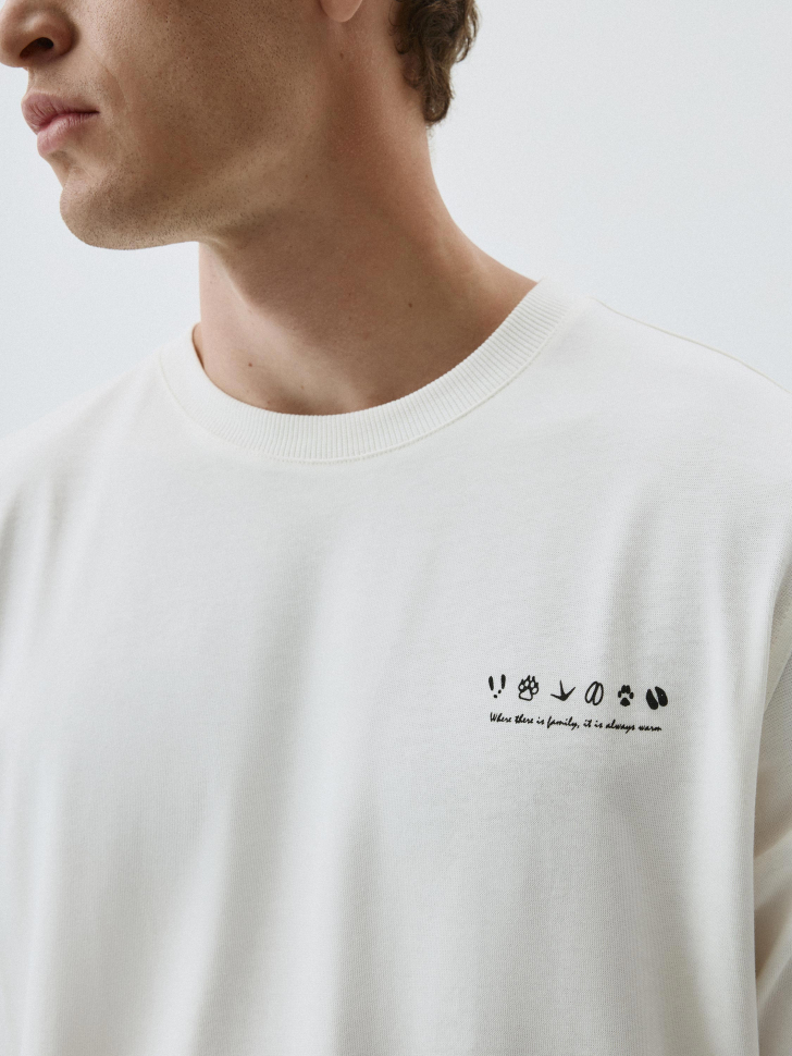 Футболка REGULAR FIT с принтом. Фото №3