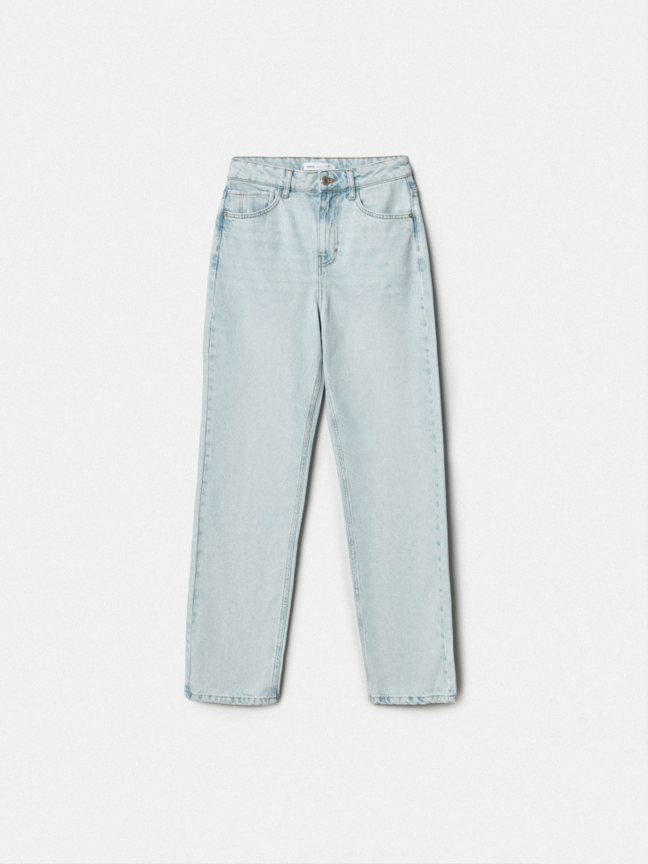 Прямые джинсы Sela из органического хлопка, голубой, арт. 49712