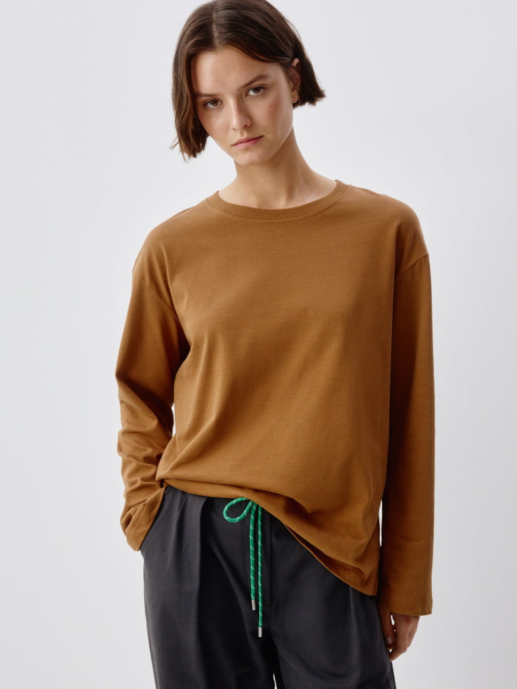 лонгслив anna oversize fit 4610517194268 фотография