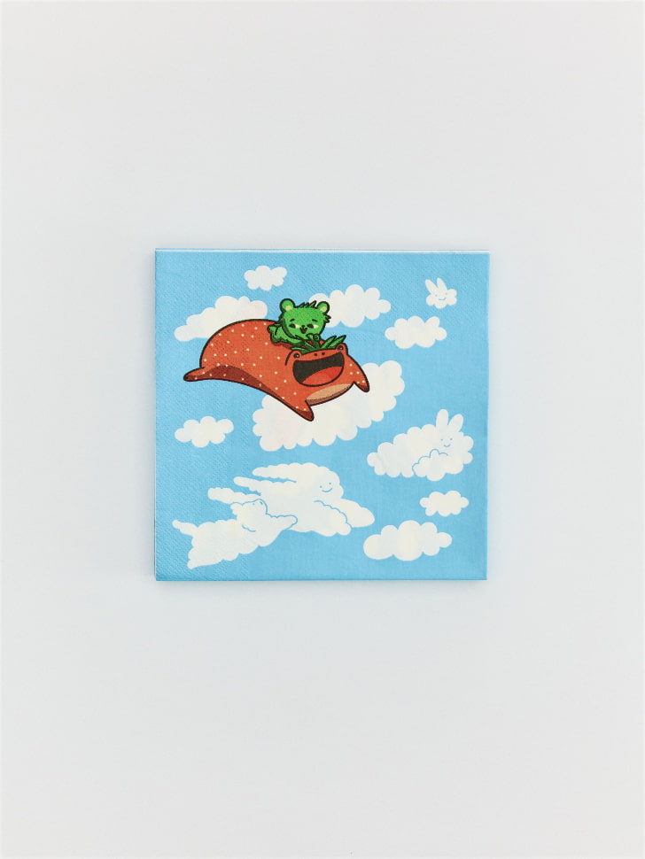 

Набор бумажных салфеток с Вигге и Бу, 20 шт., SL5811227134