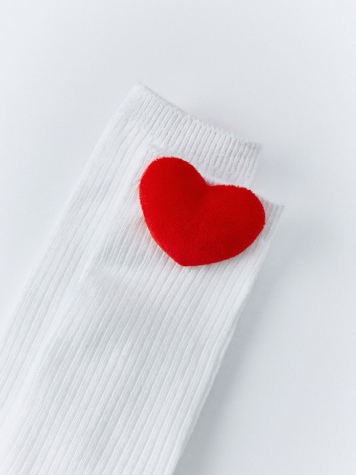 гольфы с аппликацией для девочек 4610517098696 по акции