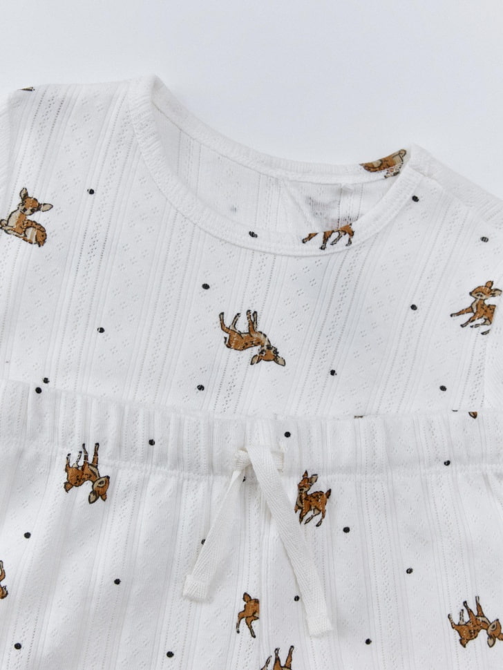 пижама с принтом для девочек 4680798754086 в интернет магазине