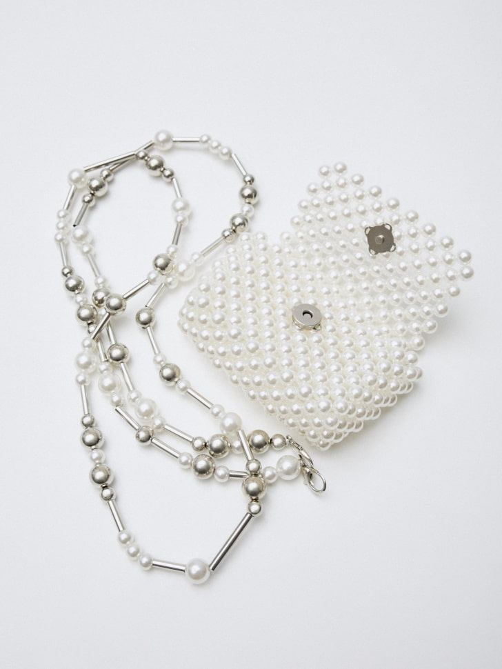 cумка-картхолдер из искусственного жемчуга 4610517252982 с промокодом