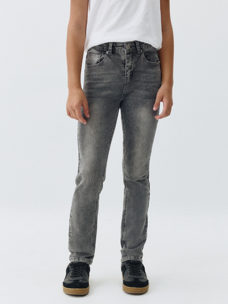 Джинсы Slim fit для девочек. Фото №2
