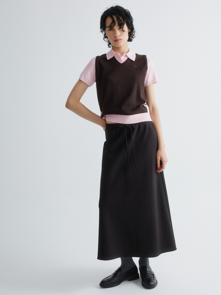 джемпер-поло с имитацией второго слоя в виде жилетки 4610517365286 в интернет магазине