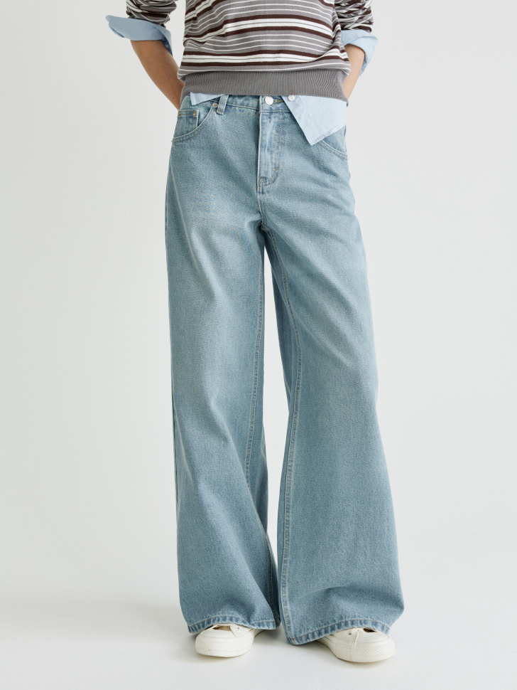 джинсы wide leg 4610517214201 по акции