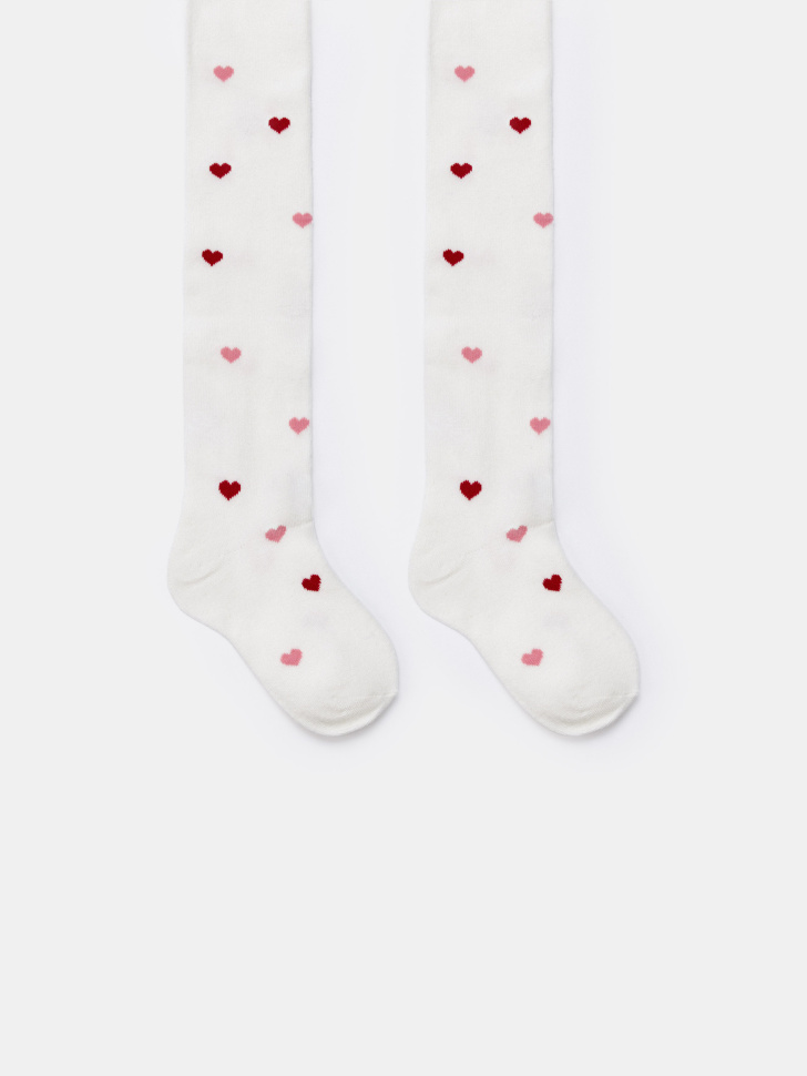 трикотажные колготки с принтом для девочек 4610517504364 фотография