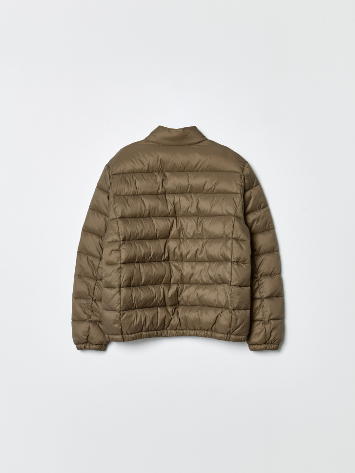 базовая ультралегкая стеганая куртка для мальчиков от бренда sela вид слева