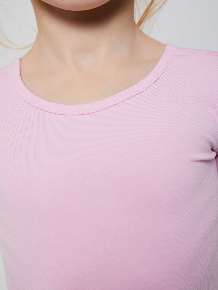 Базовая футболка для девочек (розовый, 92/ 2-3 YEARS) от Sela