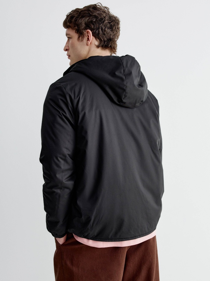 утепленная куртка с капюшоном по цене 5999 руб вид справа