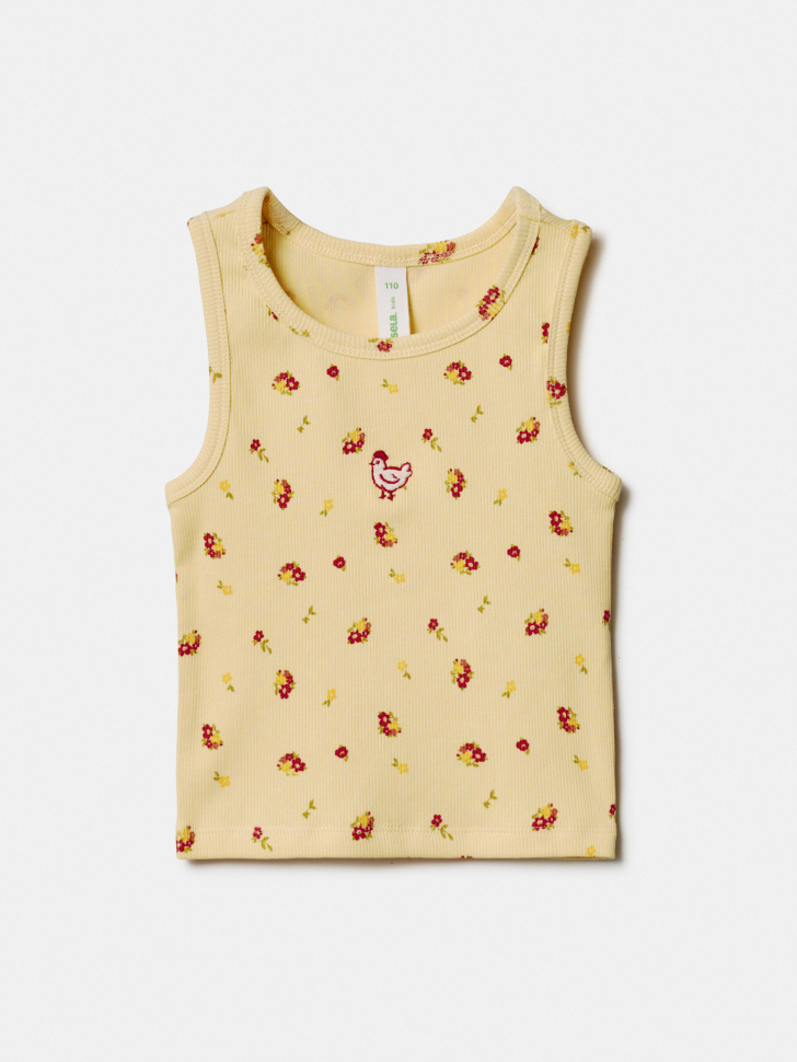 топ с вышивкой для девочек по цене 899 руб вид справа