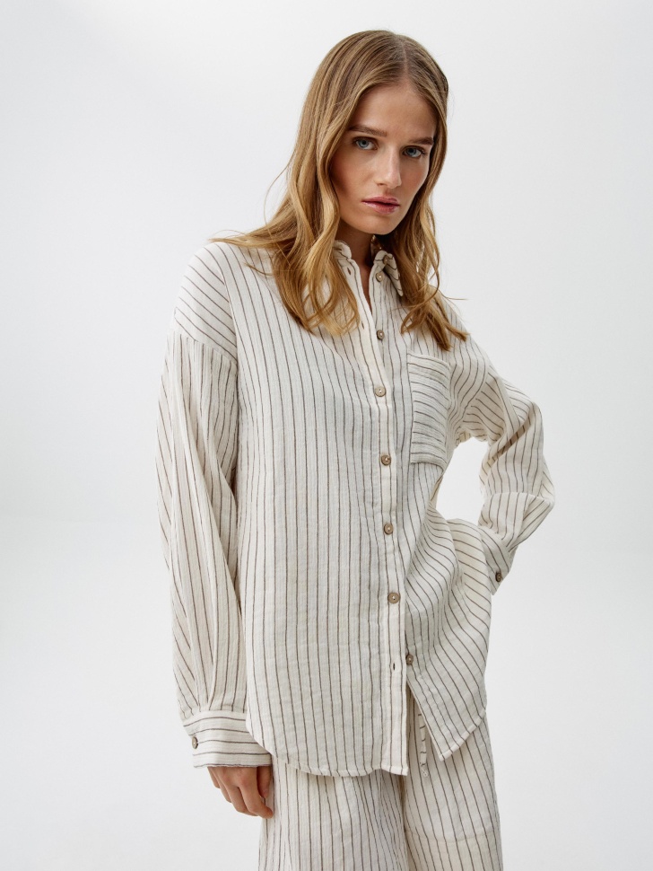 рубашка оверсайз из муслина 4610517779113 фотография