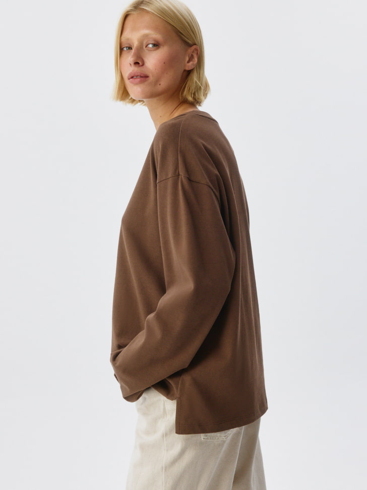 лонгслив anna oversize fit 4610517194336 в интернет магазине