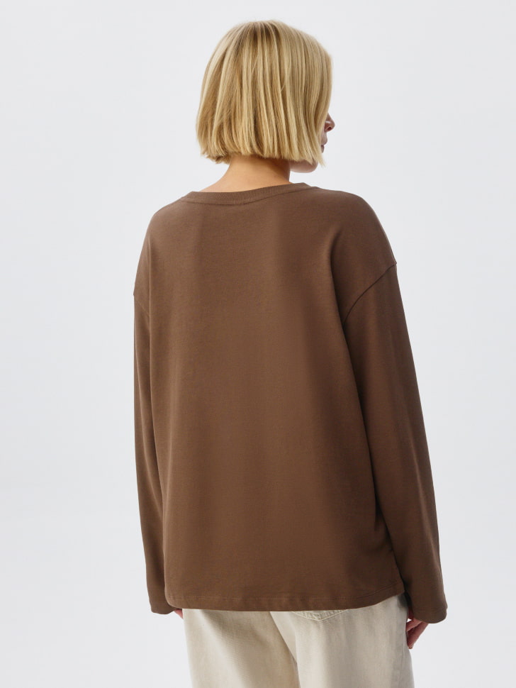 лонгслив anna oversize fit 4610517194336 купить с доставкой