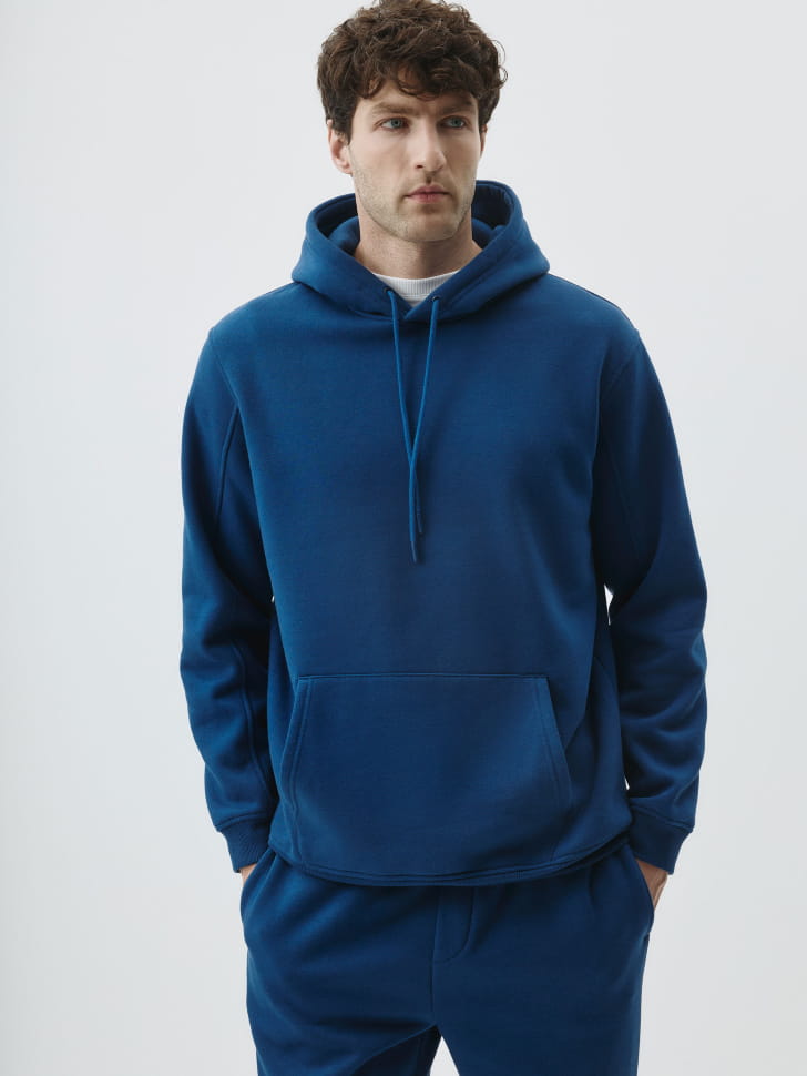 

Худи REGULAR FIT из футера с начесом
