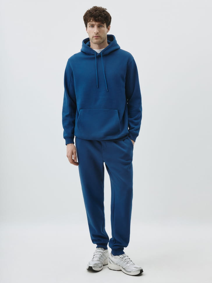 Худи REGULAR FIT из футера с начесом. Фото №2