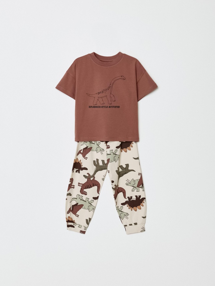 пижама с принтом для мальчиков 4610517006288 фотография