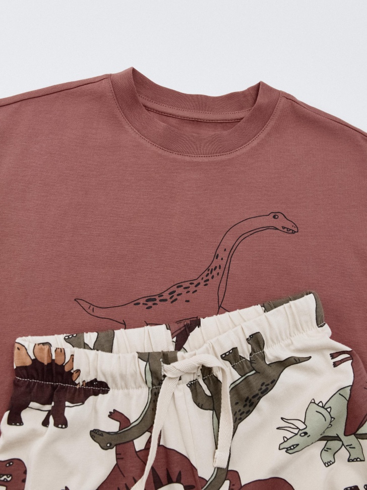 пижама с принтом для мальчиков 4610517006288 с промокодом