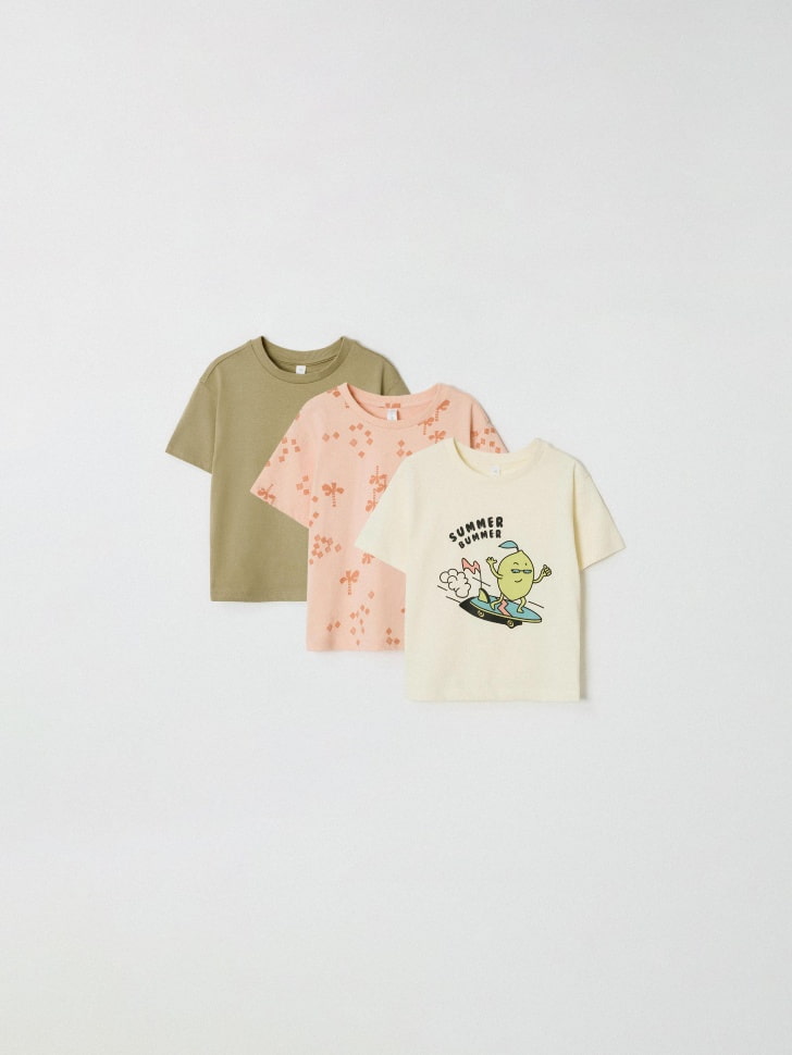 

Набор из 3 футболок для мальчиков