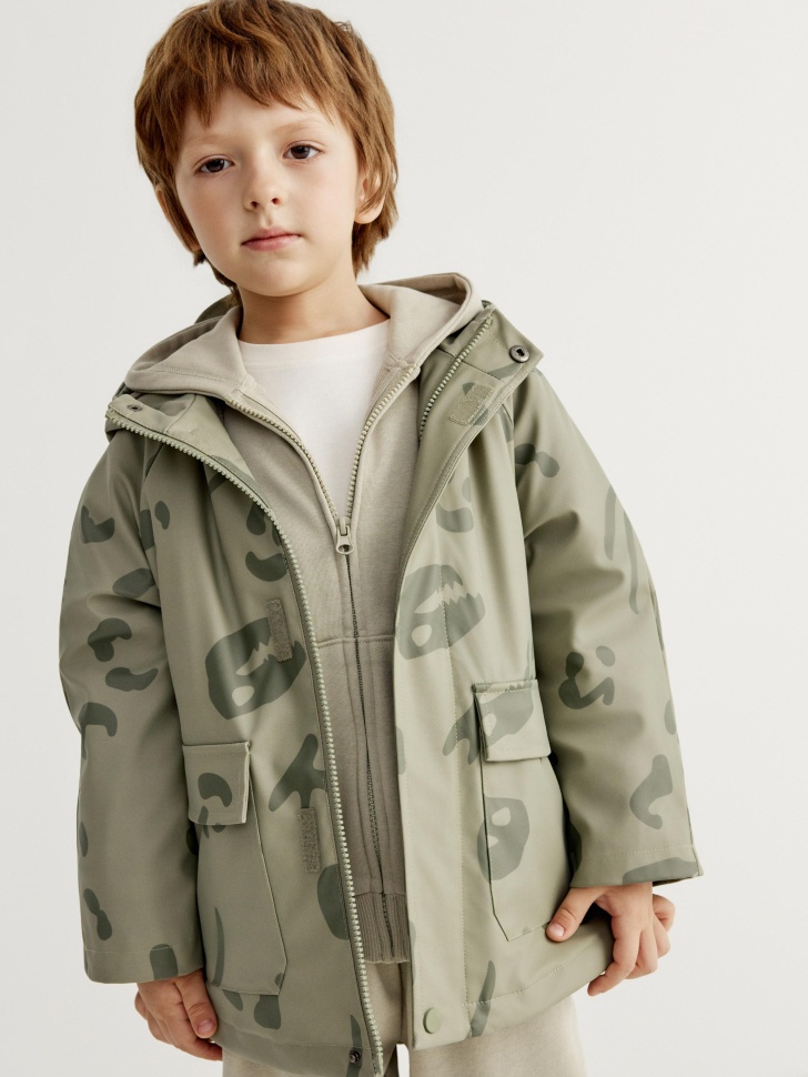 Утепленный дождевик для мальчиков 3799₽