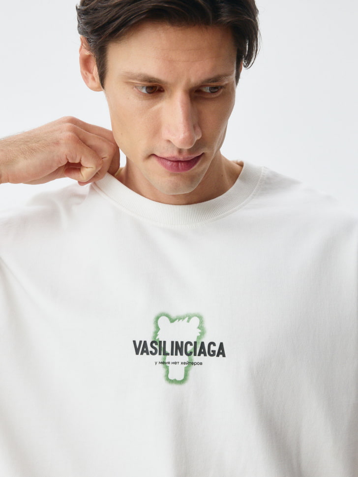 Футболка Oversize Fit из коллекции SELA х VASILINCIAGA. Фото №5
