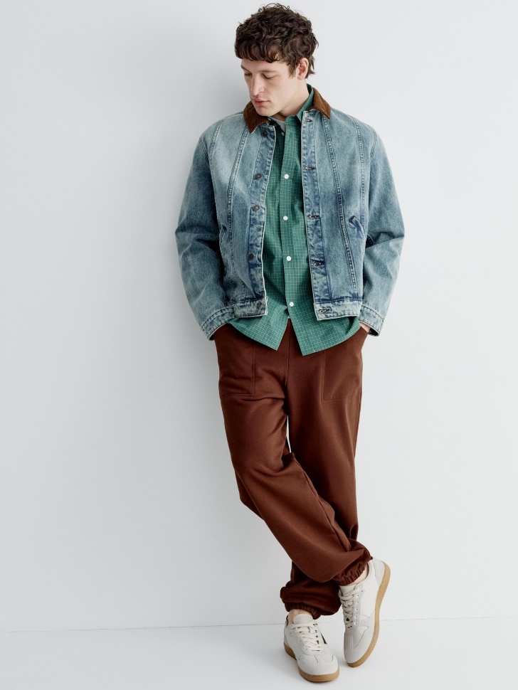 Базовые джоггеры SELA, коричневый, арт. 41836