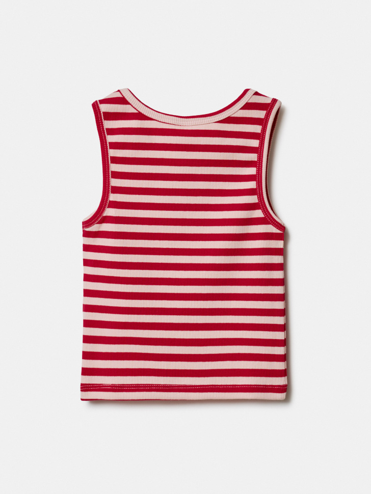 топ с вышивкой для девочек от бренда sela вид слева