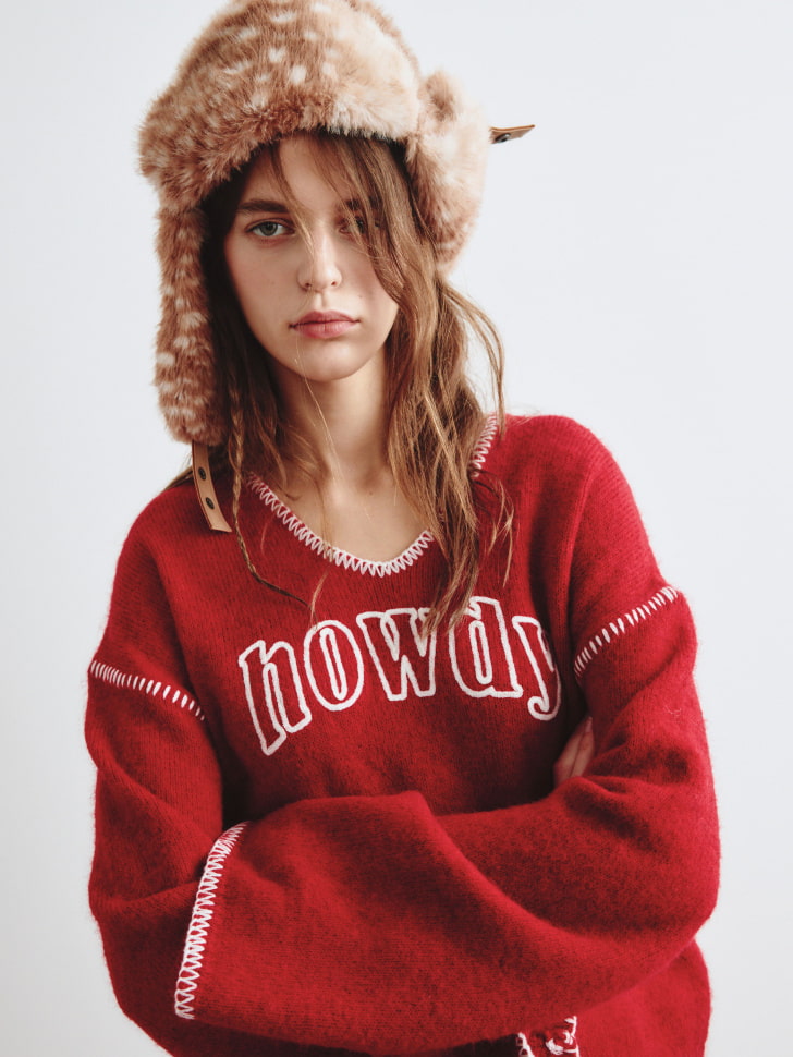 шапка-ушанка из искусственного меха из линейки sela young 4610517213419 по акции