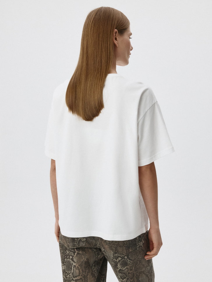 Футболка MIRA OVERSIZE FIT. Фото №3