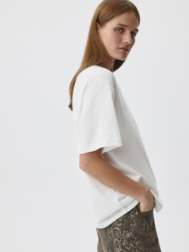 Футболка MIRA OVERSIZE FIT. Фото №5