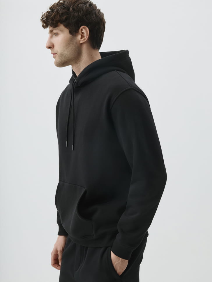Худи REGULAR FIT из футера с начесом
