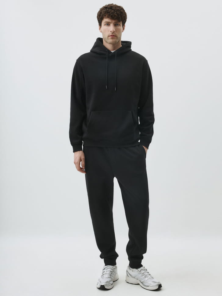 Худи REGULAR FIT из футера с начесом. Фото №2