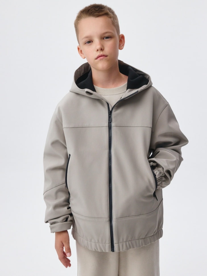 Ветровка из Softshell на флисе для мальчиков