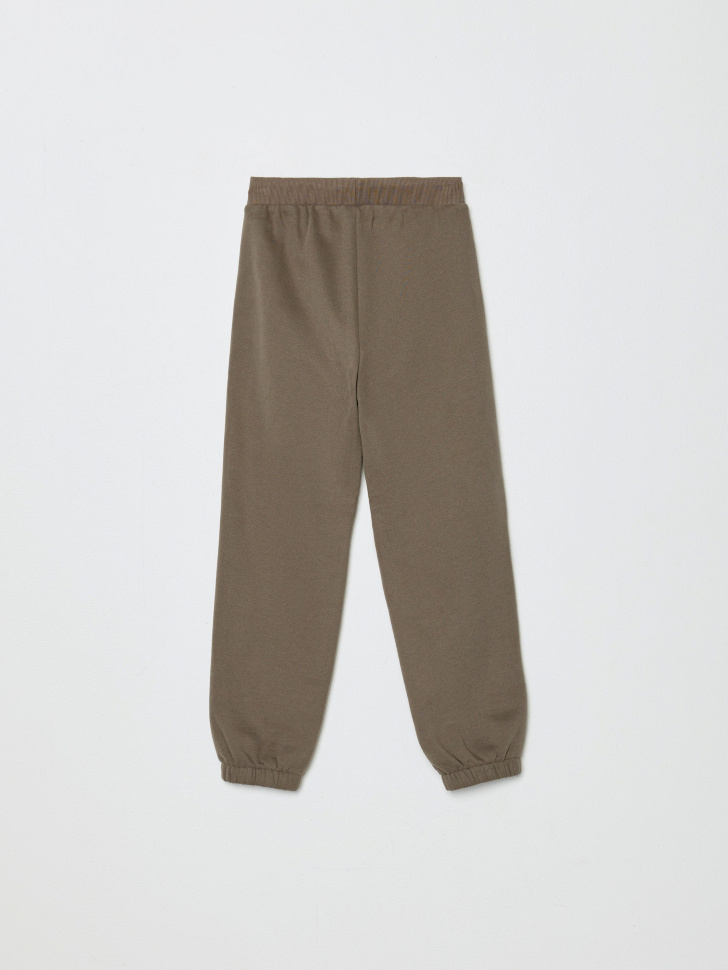 утепленные базовые джоггеры для мальчиков из россии вид сбоку