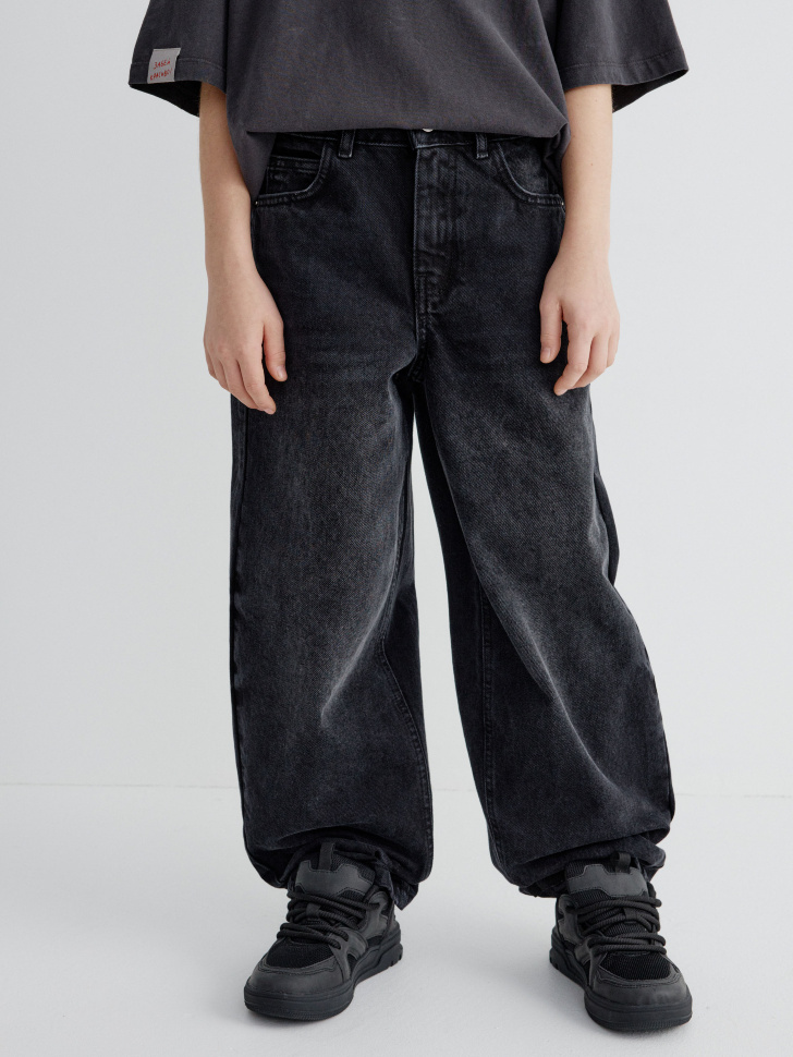 винтажные джинсы baggy fit для мальчиков 4680798774596 по акции