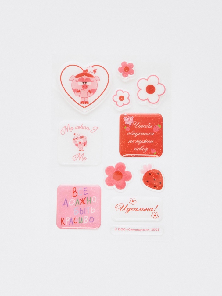 3d наклейки на телефон из коллекции  x смешарики 4610517431356 фотография