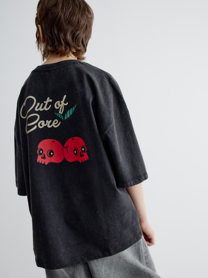 Футболка оверсайз Sela с принтом для мальчиков, арт. 36612