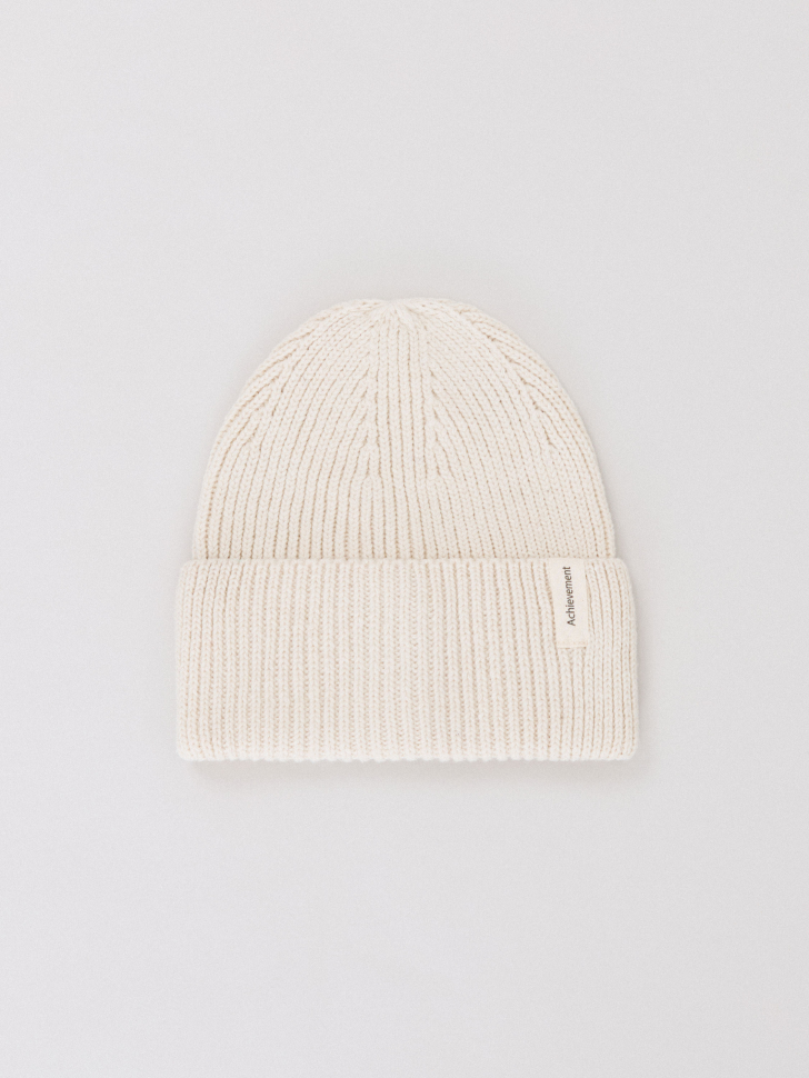 

Шапка-бини из смесовой шерсти