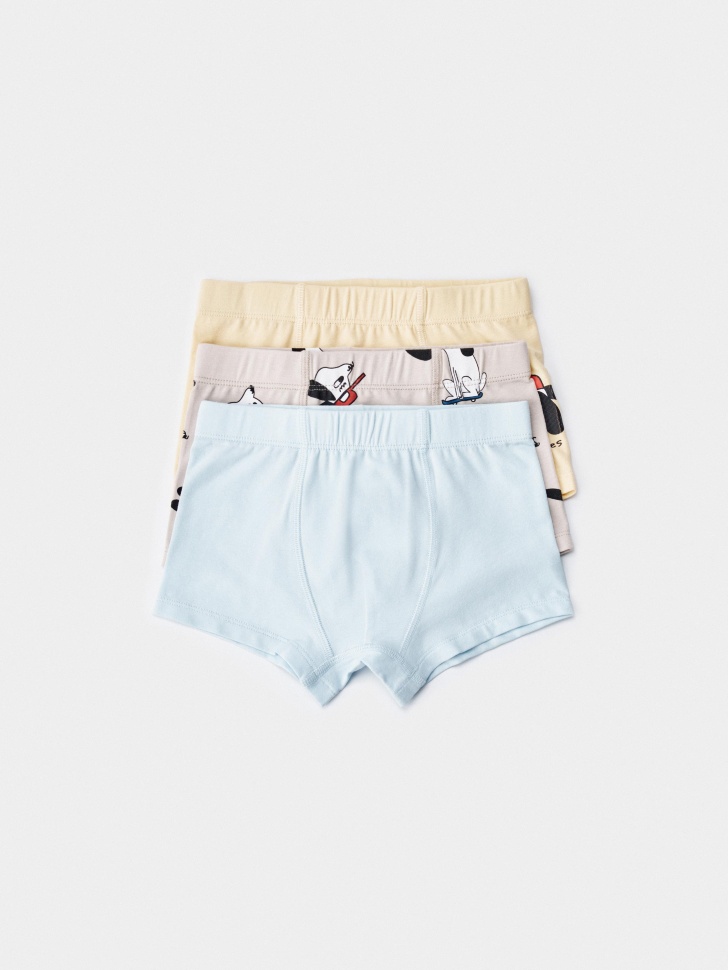 Набор трусов-боксеров SELA для мальчиков, разноцветный, арт. 51458