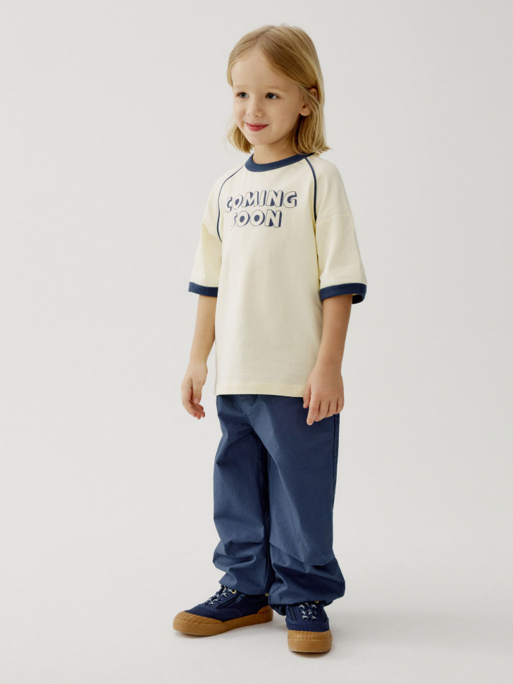 

Хлопковые брюки-парашюты для мальчиков, SL6804061517