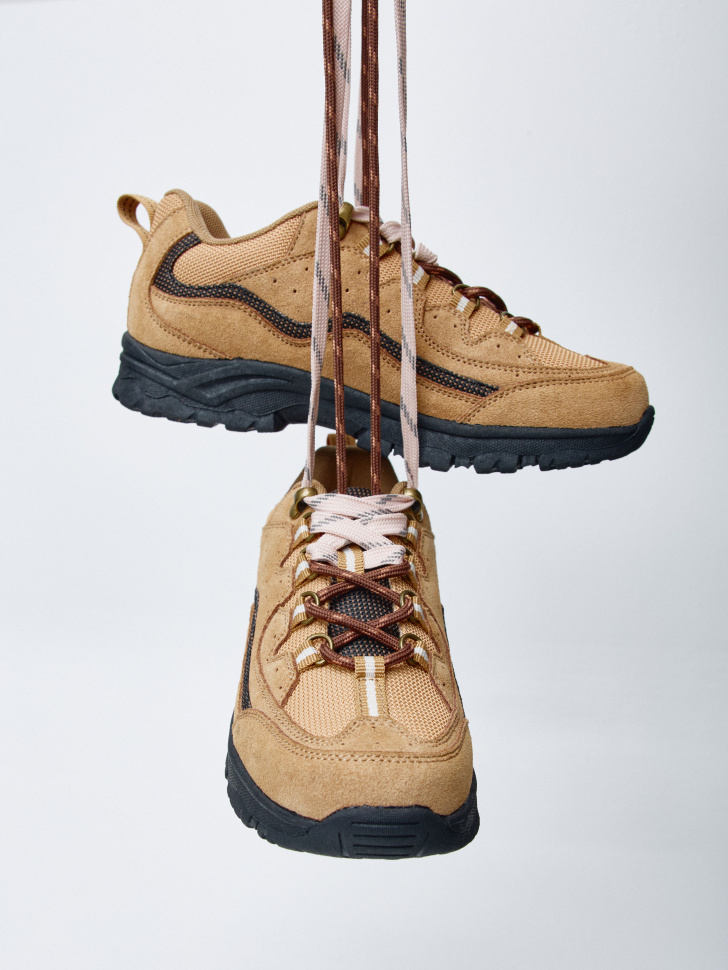 Полуботинки SELA для девочек, бежевый, арт. 34524