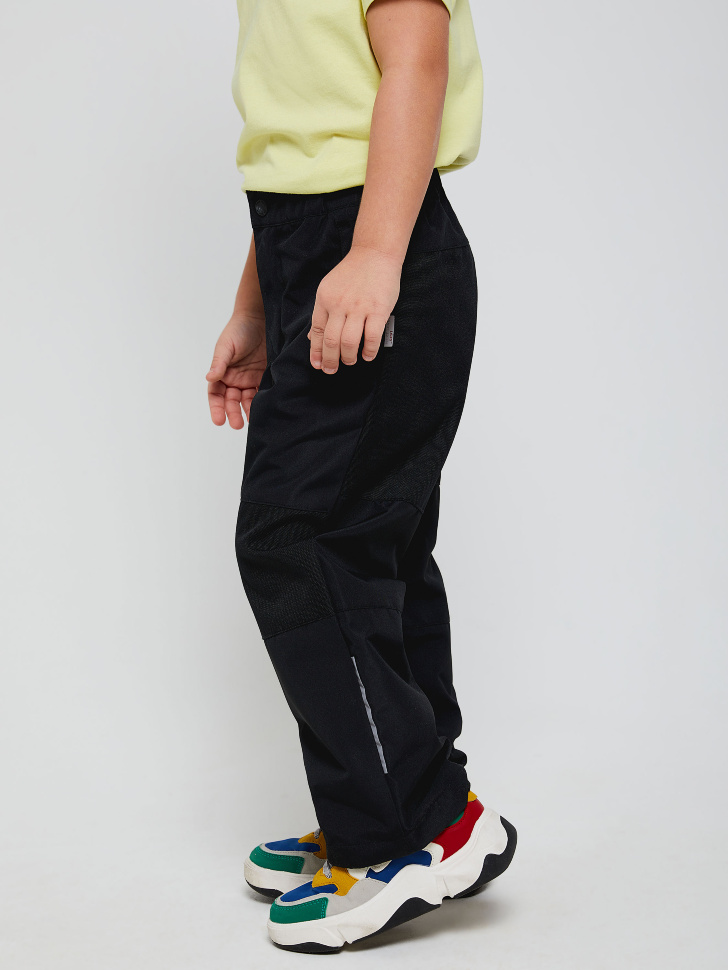 Непромокаемые брюки для мальчиков (черный, 98/ 3-4 YEARS) sela 4603375369275 - фото 3
