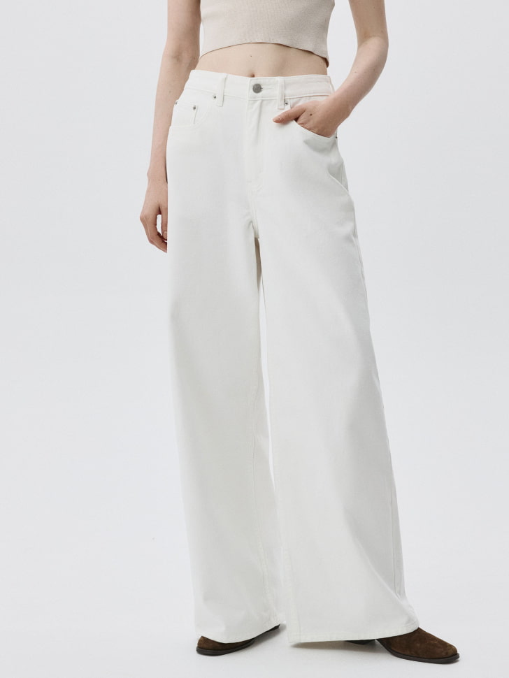 

Джинсы WIDE LEG