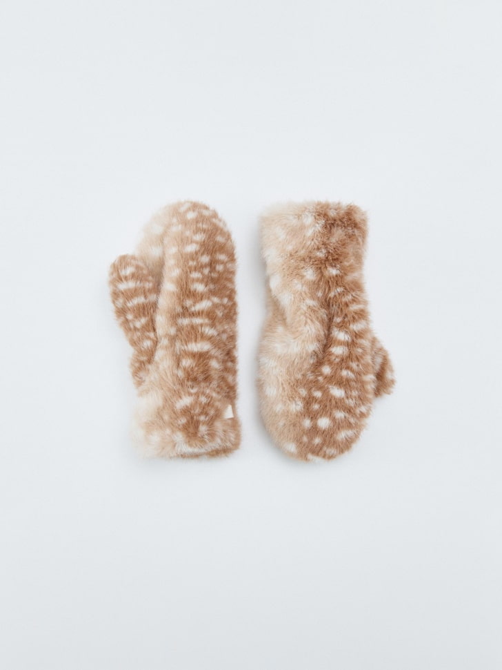 меховые варежки из линейки sela young 4610517218971 по акции