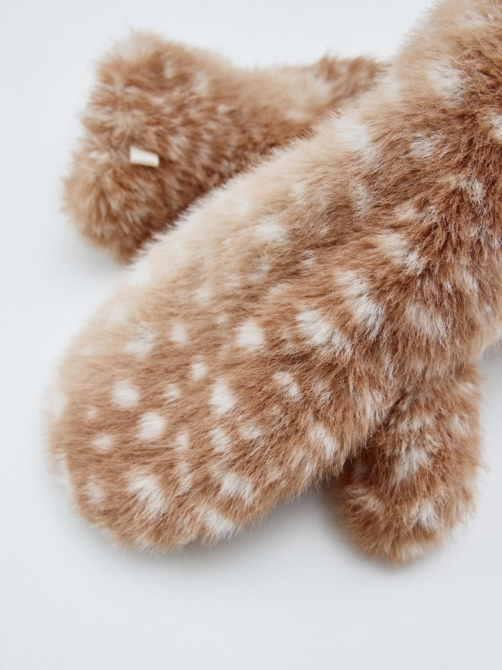 меховые варежки из линейки sela young 4610517218971 в интернет магазине