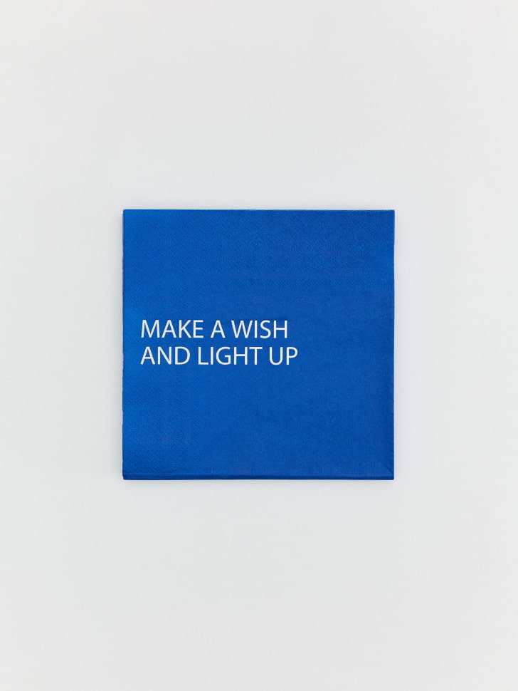 Набор бумажных салфеток, синий, арт. n/a