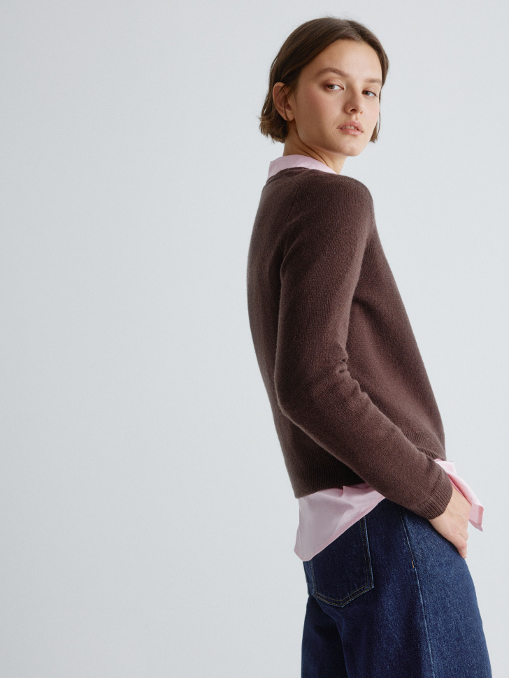 джемпер из 100% шерсти 4610517301918 купить с доставкой