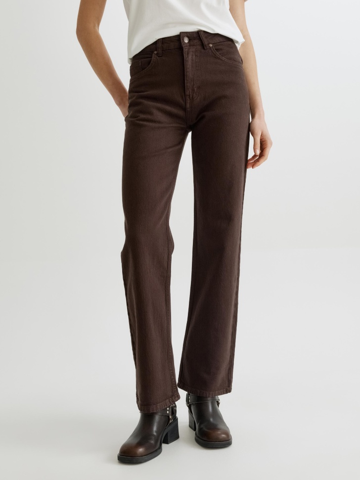 джинсы straight от бренда sela вид слева