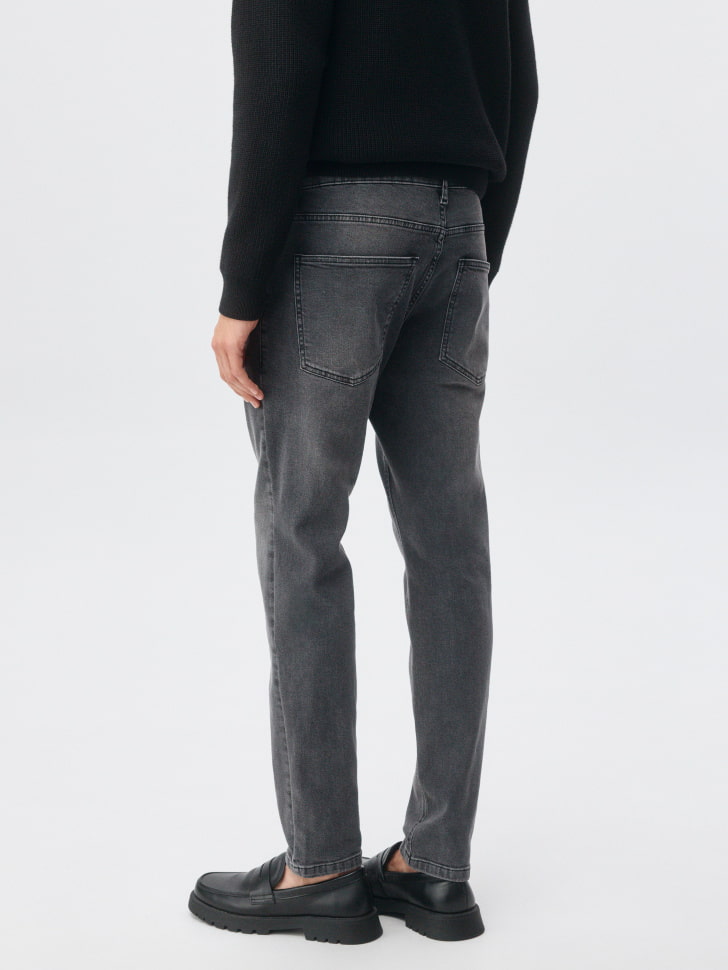 Джинсы SLIM FIT со средней посадкой. Фото №3
